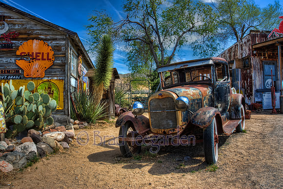 Old Ford Model A Coupe